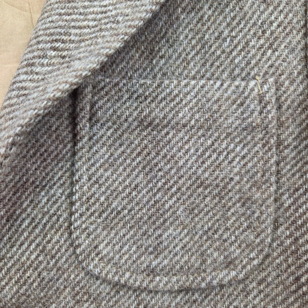 80s Vintage Prep IMP ORIGINALS Boys Size 10 Blazer Tweed Herringbone Sport Coat